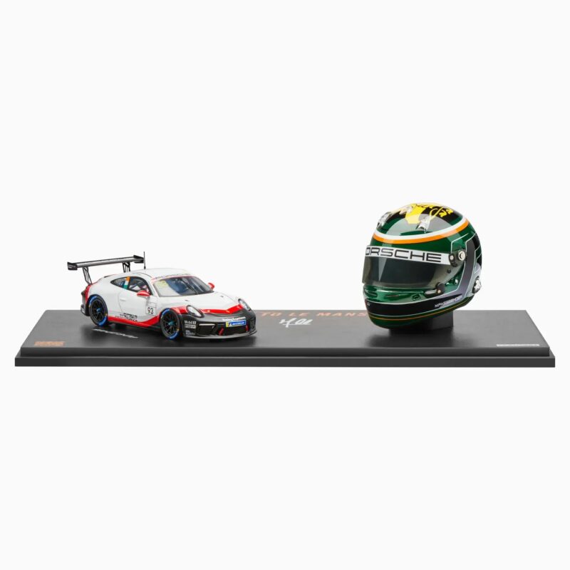 Porsche 911 GT3 Cup and Michael Fassbender helmet – Limited Edition